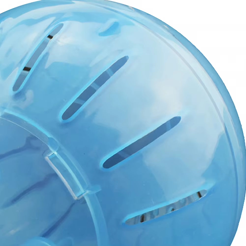 Clear Plastic Pet Rodent Mini Jogging Ball Hamster Exercise Running Ball Toys Small Animal Toy Play House Exercise Toy